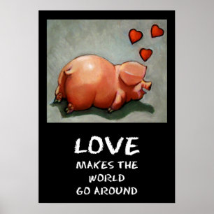 POSTER PIGGY LOVE