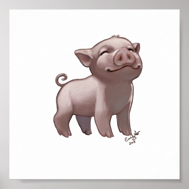 Pôster Piglet (Frente)