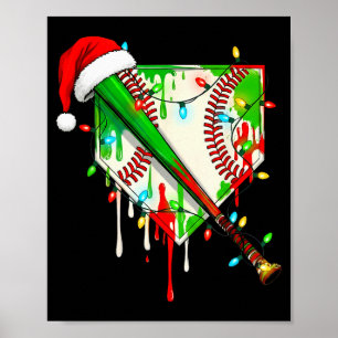 Poster Pijama de Natal do Papai Noel para Crianças