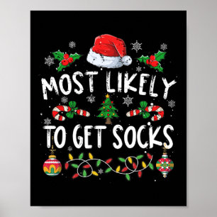 Poster Pijamas De Natal Familiares Divertidas Mais Provav