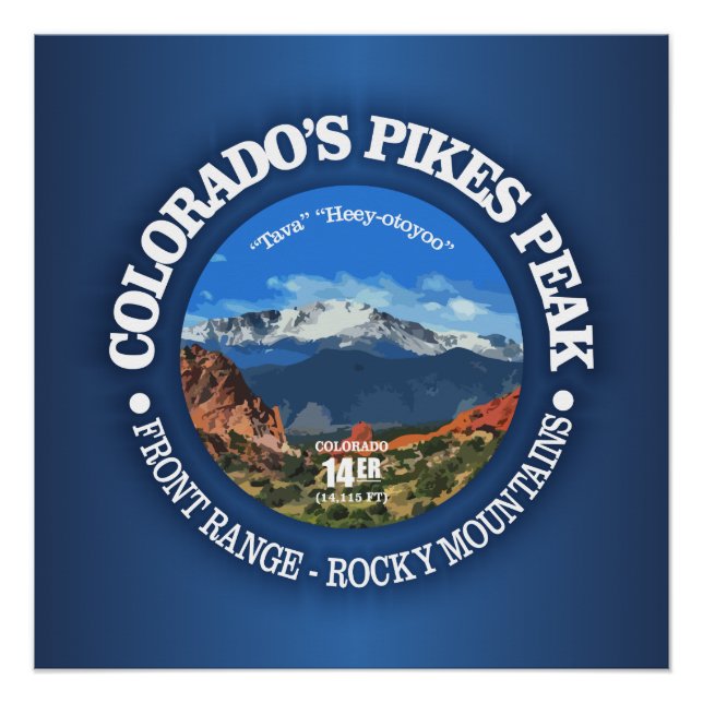 Pôster Pikes Peak (Frente)