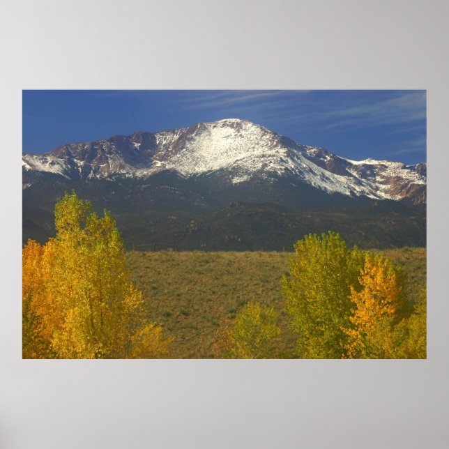Pôster Pikes Peak at Autumn (Frente)