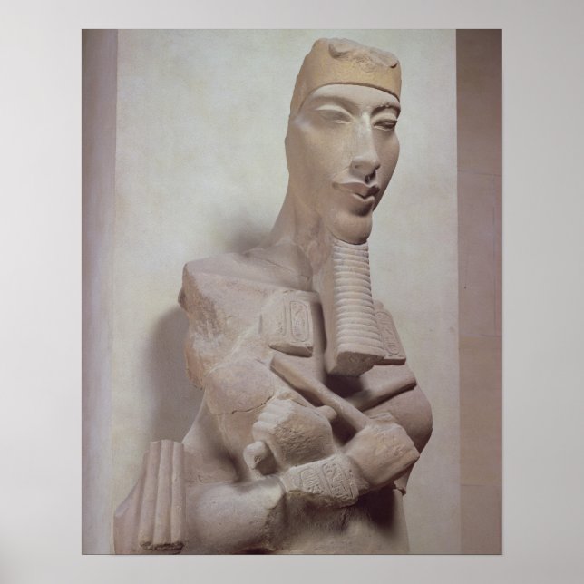Pôster Pilar de Osirid de Akhenaten (1365-1349 a.C.) do (Frente)
