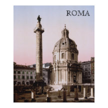 Pilar de Trajan em Roma (c. 1900)