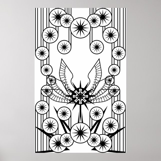 Pôster Pilares da criação (Frente)