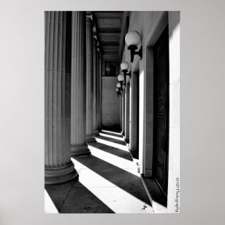 Poster Pilares de luz