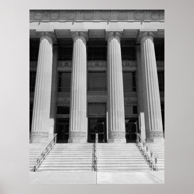 Poster Pilares do Angel Hall (Frente)