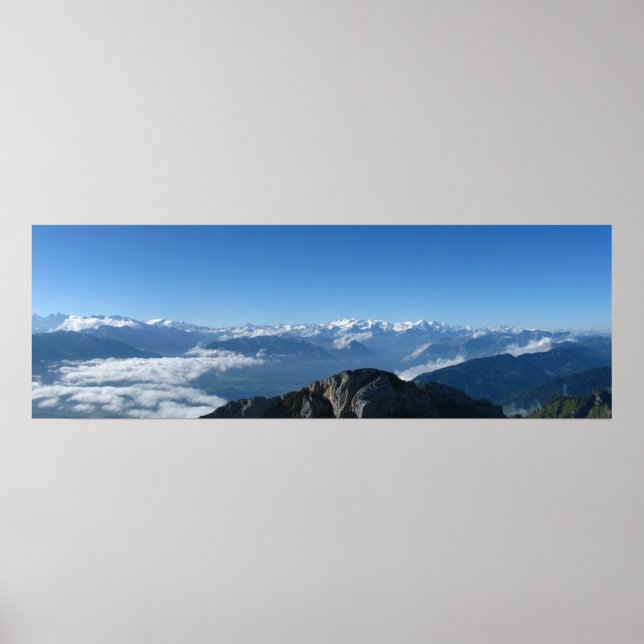 Poster Pilatus Panorama (Frente)