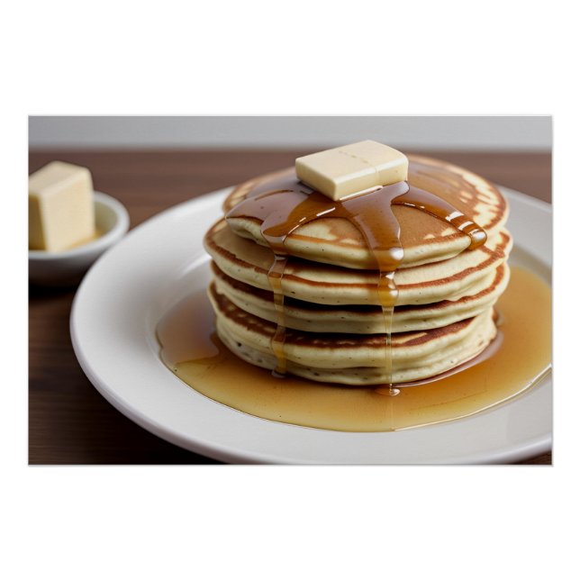 Pôster Pilha De Panquecas (Frente)