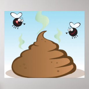 Poster Pilha Fedorenta De Poop