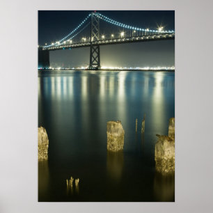 Pôster Pilhas ao longo do Embarcadero, San Francisco