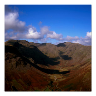 Pôster Pillar e Kirk Fell Wasdale Lake District Inglaterr