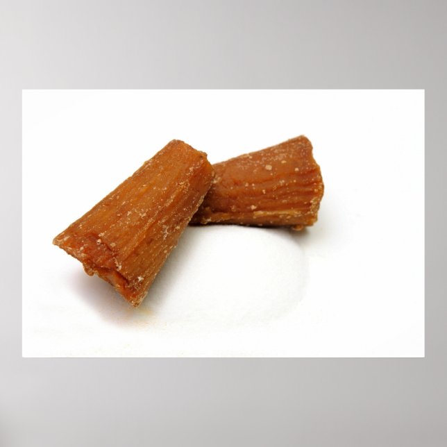 Poster Piloncillo, Açúcar Bruto Mexicano (Frente)