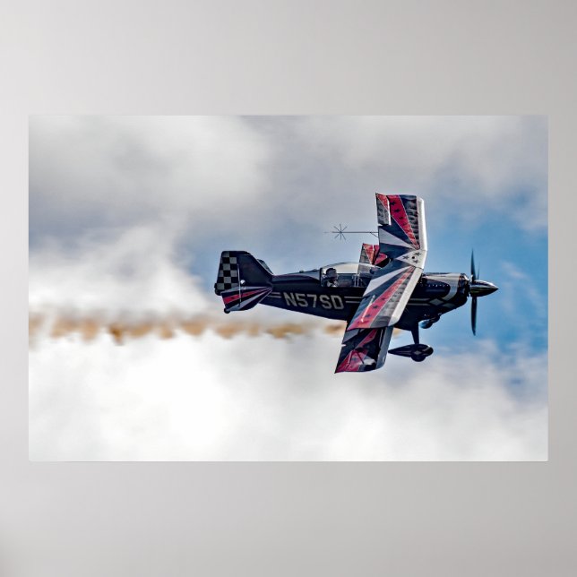 Poster Piloto de Acrobacia Aérea  (Frente)