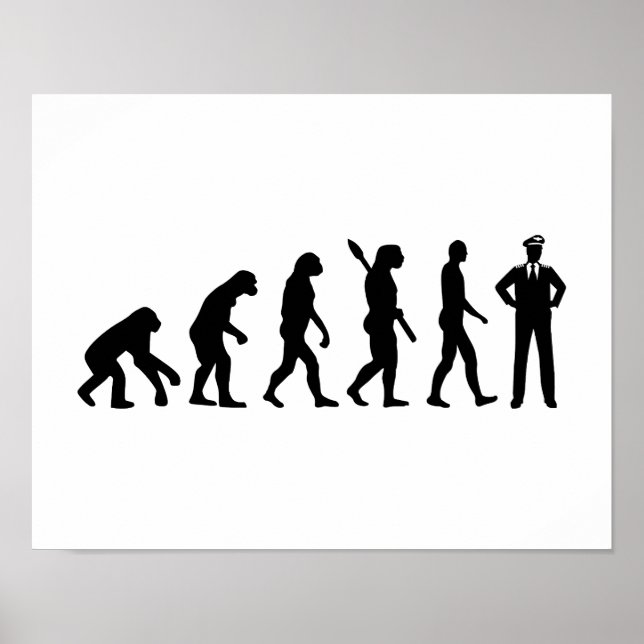 Pôster Piloto de evolução (Frente)