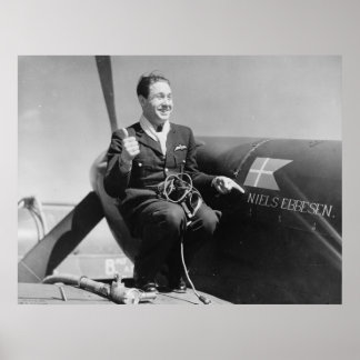 Pôster Piloto RAF dinamarquês