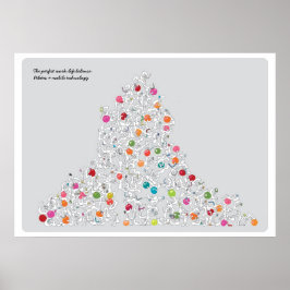 Poster Pilotos com Canvas de tecnologia móvel