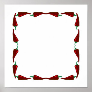 Poster Pimenta-do-sul- pimentão