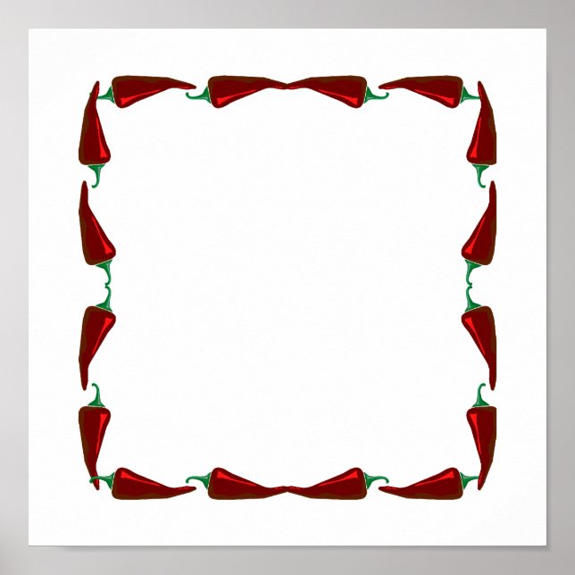 Poster Pimenta-do-sul- pimentão (Frente)