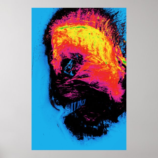 Poster pimenta e plástico silenciadas (Frente)