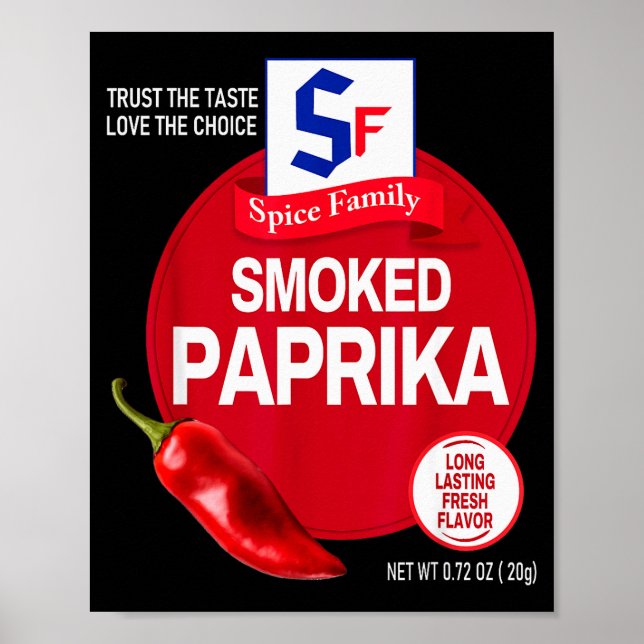 Poster Pimenta Smoked Paprika de Halloween Sce Fato Grupo (Frente)