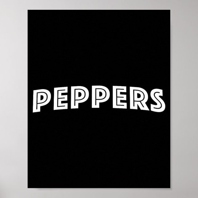 Poster Pimentões  (Frente)