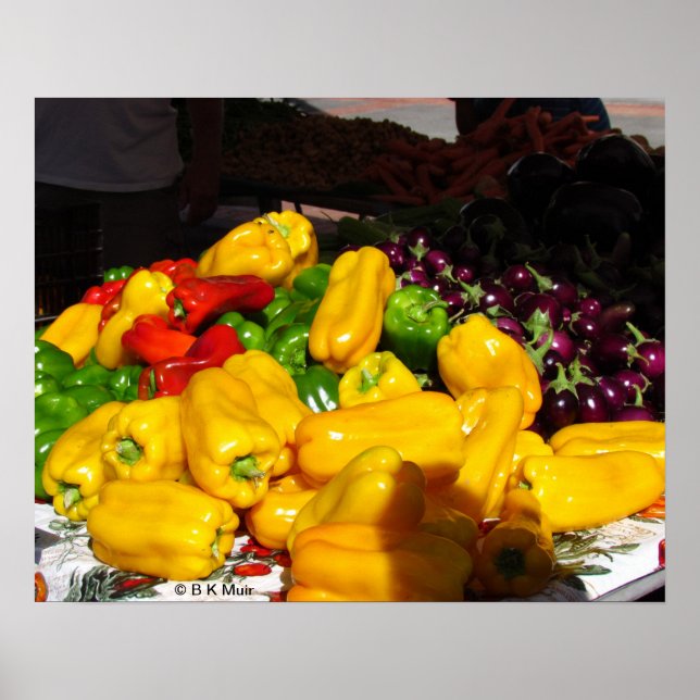 Poster - Pimentos para venda (Frente)