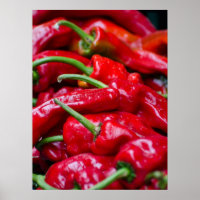 Pimentos vermelhos espanhóis