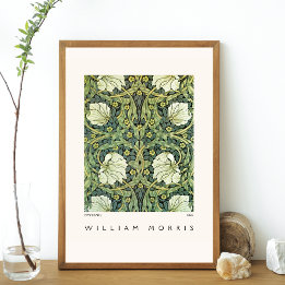 Poster Pimpernel Design William Morris Modern
