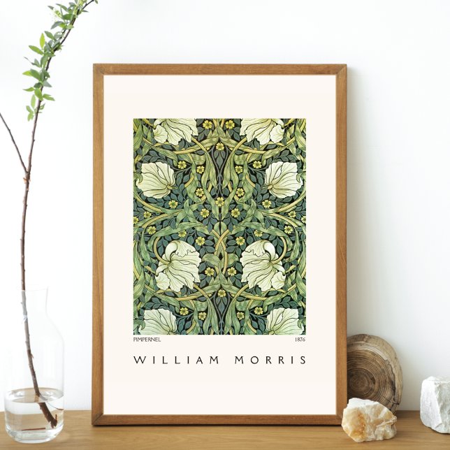 Poster Pimpernel Design William Morris Modern (Criador carregado)
