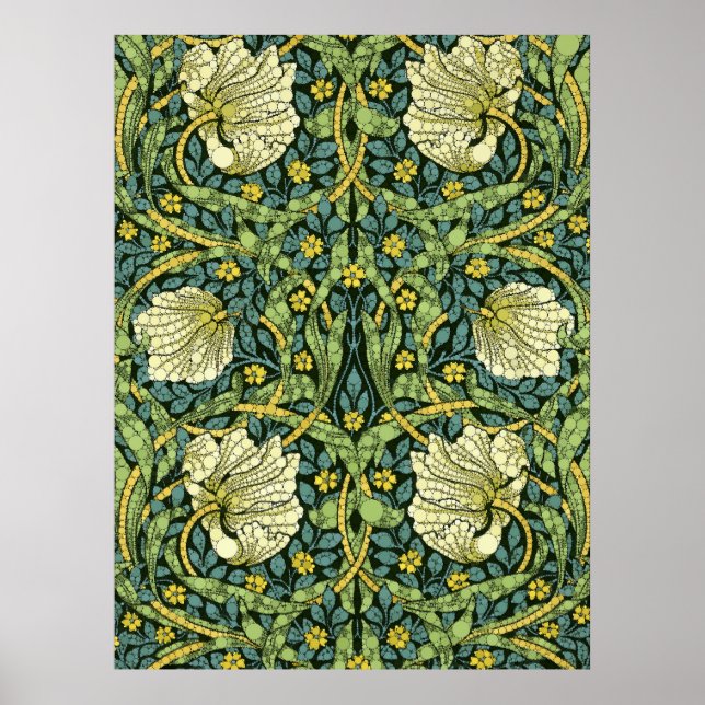 Poster Pimpernel, Infinity Dots by After William Morris (Frente)