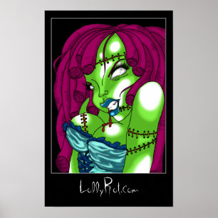 Poster Pin-acima do zombi