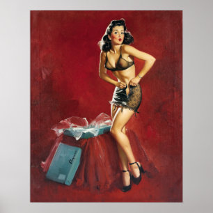 Pôster Pin cabendo acima