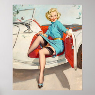 Poster Pin para cima do driver