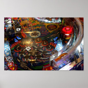 Poster Pinball Machine