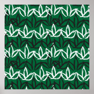 Poster Pincel abstrato pincelada sem costura padrão, padr