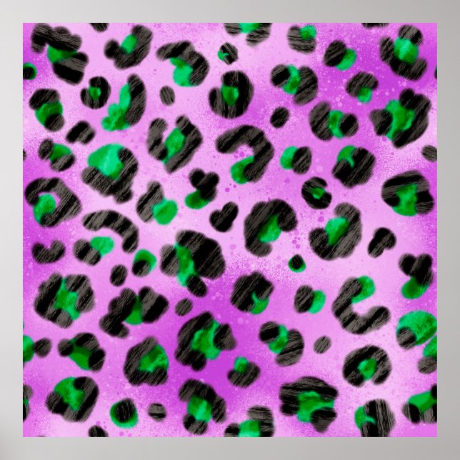 Poster Pincel De Desenho De Mão De abstrato (Frente)