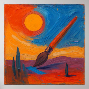 Poster Pincel dos Sonhos