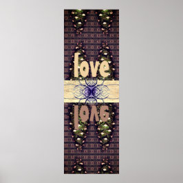 Poster Pine Cone Monograma Shishka