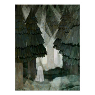 Pôster Pine Forest Ghost