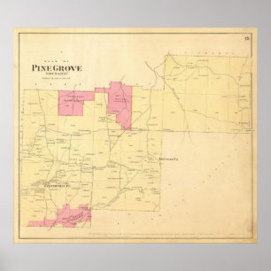 Pôster Pine Grove Township