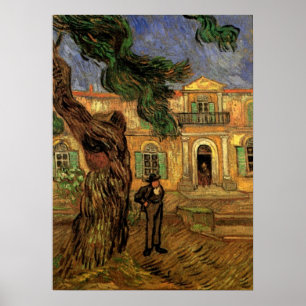 Poster Pine Trees em Santo-Paul por Vincent van Gogh
