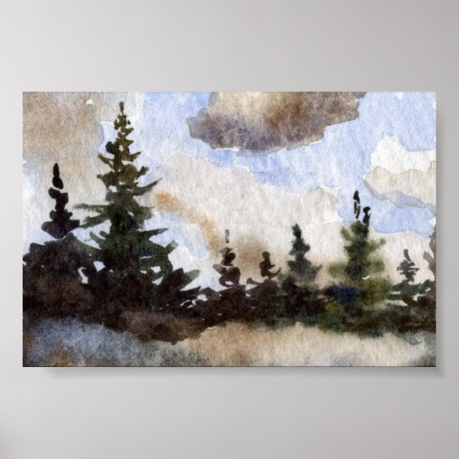 Poster Pinescape MiniPoster (Frente)