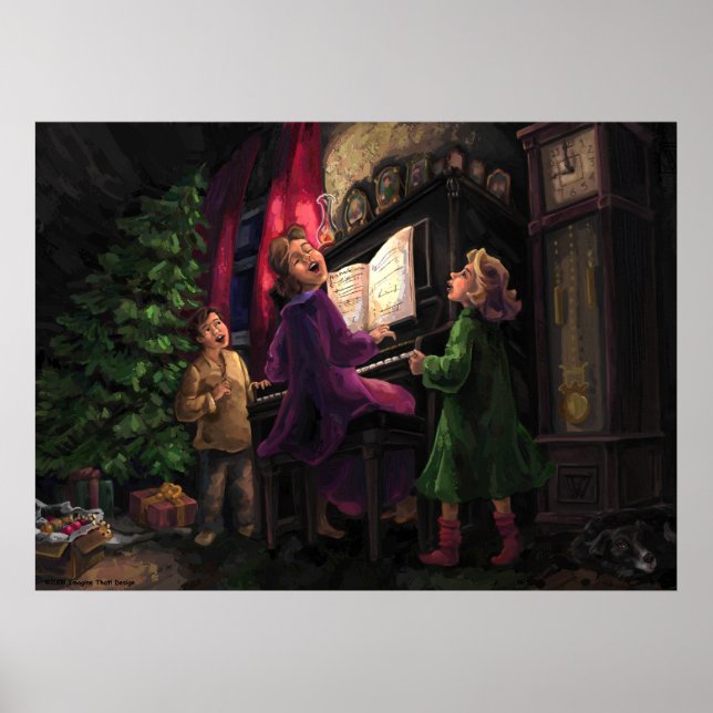 Poster Ping de Natal junto (Frente)