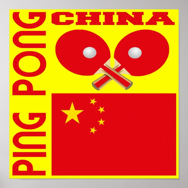 Pôster Ping Pong da China (Frente)