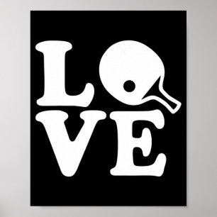 Poster Ping pong mesa