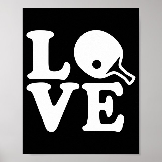 Poster Ping pong mesa (Frente)