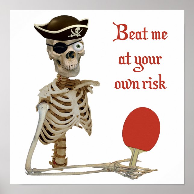 Pôster Ping Pong Pirate Bebe-Me (Frente)
