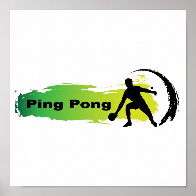 Pôster Ping Pong Único (Frente)