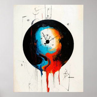 Poster Pingentes têxteis modernos criados por IA